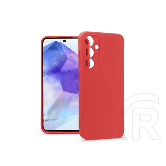 Haffner Soft szilikon tok (Samsung A556 Galaxy A55 piros)