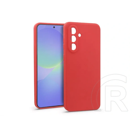 Haffner Soft szilikon tok (Samsung Galaxy A36 5G, piros)