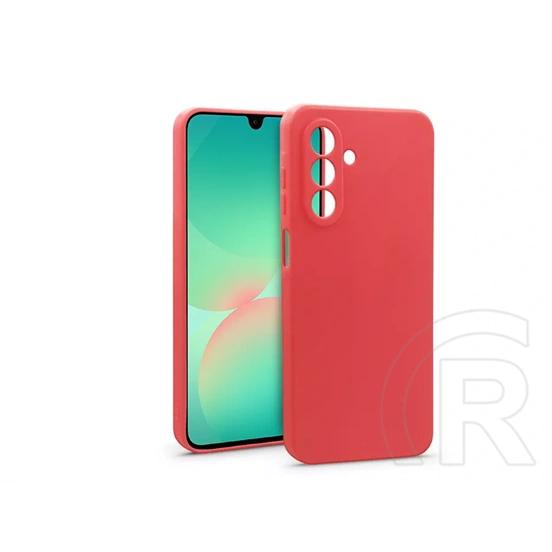 Haffner Soft szilikon tok (Samsung SM-A266 Galaxy A26, 5G piros)