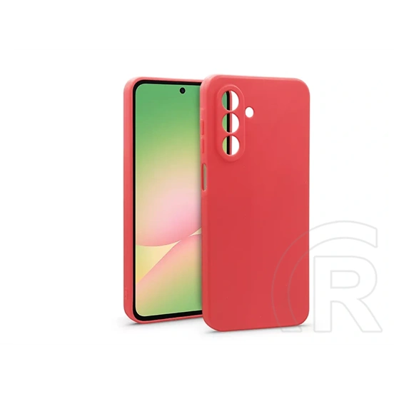 Haffner Soft szilikon tok (Samsung SM-A566 Galaxy A56 5G, piros)