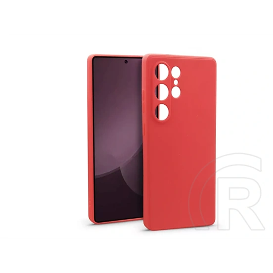 Haffner Soft szilikon tok (Samsung SM-S938 Galaxy S25Ultra, piros)