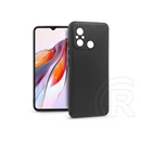 Haffner Soft szilikon tok (Xiaomi Redmi Note 12C, fekete)