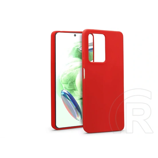 Haffner Soft szilikon tok (Xiaomi Redmi Note 12 5G/Poco X5 5G, piros)