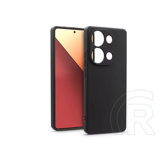 Haffner Soft szilikon tok (Xiaomi Redmi Note 13 Pro 4G,/Poco M6 Pro 4G, fekete)