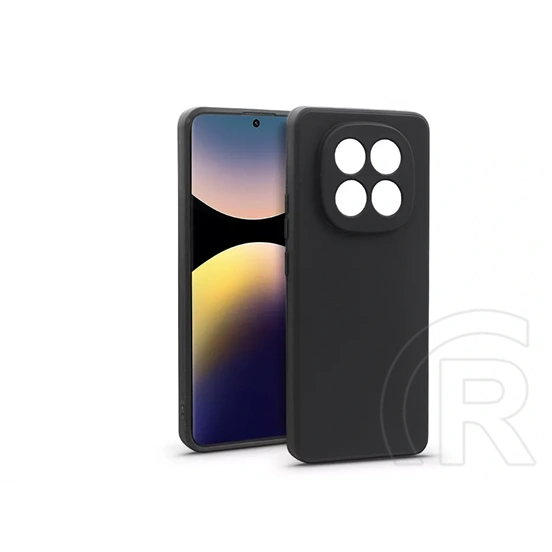 Haffner Soft szilikon tok (Xiaomi Redmi Note 14 Pro 5G, fekete)