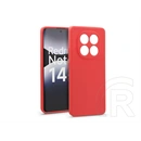 Haffner Soft szilikon tok (Xiaomi Redmi Note 14 Pro 5G, piros)