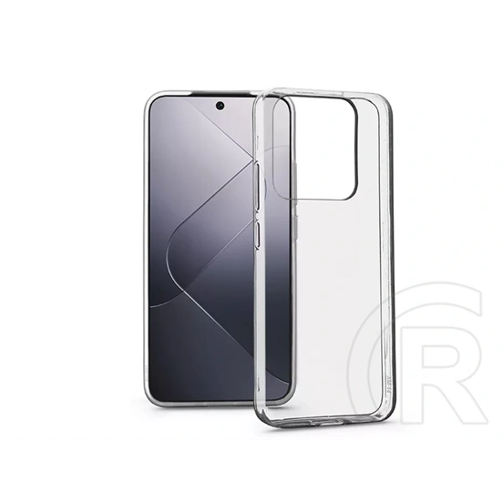 Haffner Ultra Slim 0,5mm szilikon tok (Xiaomi 14, átlátszó)