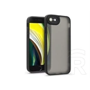 Haffner Variete tok kameravédő lencsevédő üveggel (Apple iPhone 7/8/SE 2020/2022, fekete)