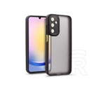 Haffner Variete tok kameravédő lencsevédő üveggel (Samsung SM-A256 Galaxy A25 5G, fekete)