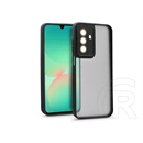 Haffner Variete tok kameravédő lencsevédő üveggel (Samsung SM-A266 Galaxy A26 5G, fekete)