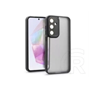 Haffner Variete tok kameravédő lencsevédő üveggel (Samsung SM-A356 Galaxy A35 5G, fekete)