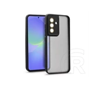 Haffner Variete tok kameravédő lencsevédő üveggel (Samsung SM-A366 Galaxy A36 5G, fekete)