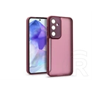 Haffner Variete tok kameravédő lencsevédő üveggel (Samsung SM-A556 Galaxy A55 5G, bíbor)