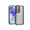 Haffner Variete tok kameravédő lencsevédő üveggel (Samsung SM-A556 Galaxy A55 5G, fekete)