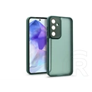 Haffner Variete tok kameravédő lencsevédő üveggel (Samsung SM-A556 Galaxy A55 5G, sötétzöld)