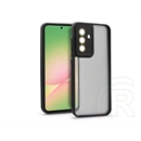 Haffner Variete tok kameravédő lencsevédő üveggel (Samsung SM-A566 Galaxy A56 5G, fekete)
