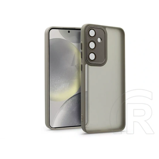 Haffner Variete tok kameravédő lencsevédő üveggel (Samsung SM-S926 Galaxy S24+, szürke)
