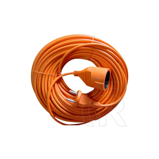 Hálózati hosszabbító kábel 20 m (narancs)