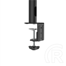 Hama 118494 dupla monitorkar (full motion, 2x 13-35", VESA 75x75, 100x100, max 15 kg/kar, fekete)