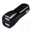 Hama 14197 autós töltő USB, dupla (univerzális, 2x 5V/2100 mA)