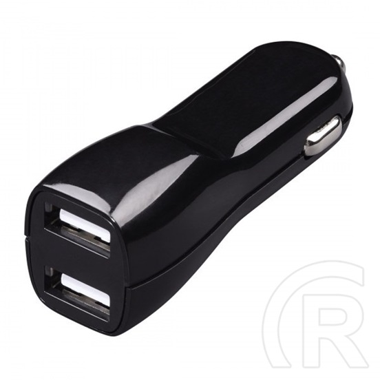 Hama 14197 autós töltő USB, dupla (univerzális, 2x 5V/2100 mA)