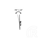 Hama 220808 "FITV" dönthető falitartó (400x400, XL, fekete)