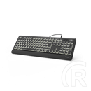 Hama KC-550 billentyűzet (HU, USB, fekete)