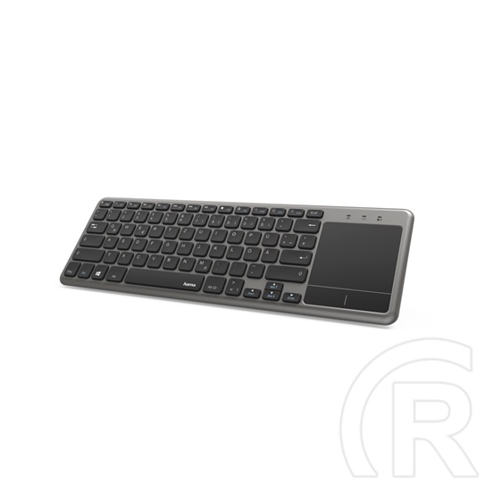 Hama KW-600T cordless billentyűzet (HU, USB, fekete)