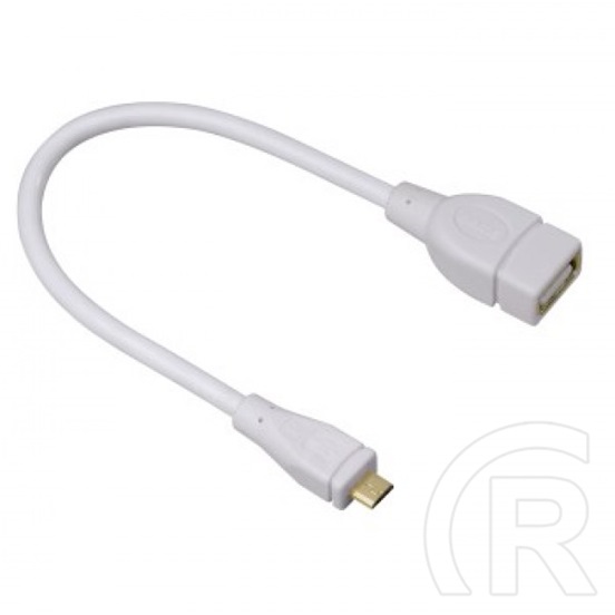 Hama USB-OTG adapter (fehér)