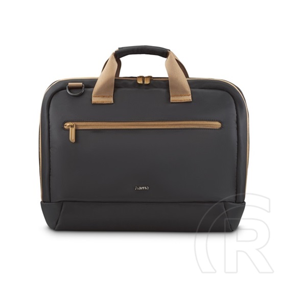 Hama Ultra Lightweight notebook táska (15,6-16,2", 10 L, karamell, fekete, 100% újrahasznosított poliészter, 440 g)