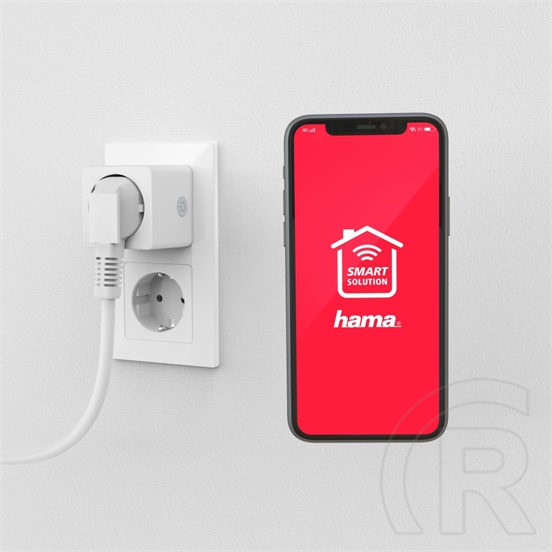 Hama okos WiFi mini konnektor (fogyasztásmérő)