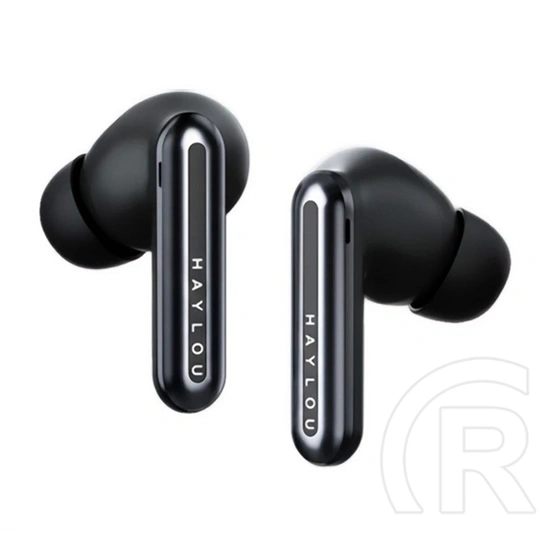 Haylou mori plus bluetooth fülhallgató sztereo (v6.0, tws, aktív zajszűrő, mikrofon + töltőtok) fekete