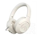 Haylou s30 pro bluetooth fejhallgató sztereo (v5.4, mikrofon, aktív zajszűrő, összehajtható + type-c tápkábel) fehér