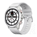 Haylou solar pro okosóra (49mm, szilikon szíj, fém ház, aktivitásmérő, vízálló, 100+ sport mód) ezüst