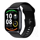 Haylou watch 2 pro okosóra (v5.0, szilikon szíj, aktivitásmérő, hívás, ip68 vízálló, 100 sport mód) fekete/sötétkék