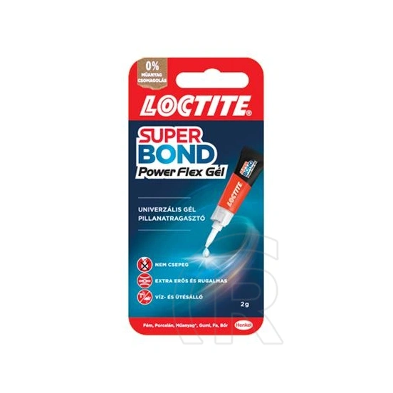 Henkel Loctite Super Bond Power Flex Gel pillanatragasztó (2 g)