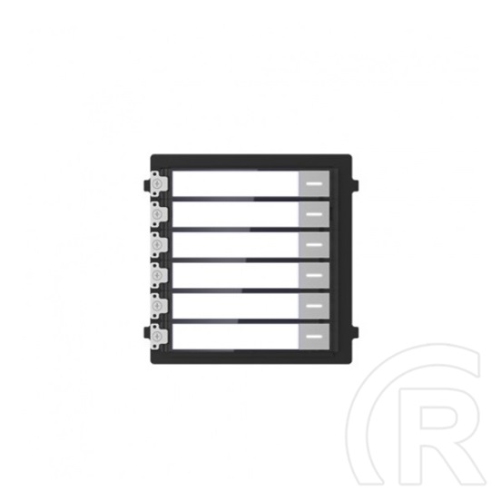 Hikvision DS-KD-KK IP video kaputelefon 6 lakásos billentyűzet modul