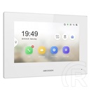 Hikvision DS-KH6320-WTE1-W IP video kaputelefon beltéri egység 7" LCD kijelzővel