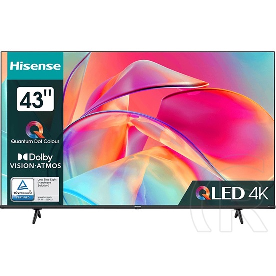 Hisense 43E7KQ 43" UHD Smart QLED TV