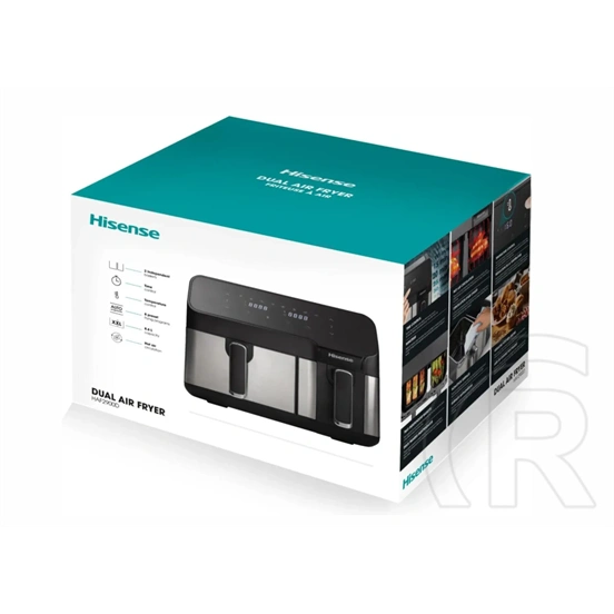 Hisense HAF2900D Forrólevegős sütő (1700W, fekete)