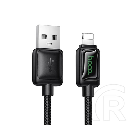 Hoco Apple IPAD 2  Hoco u146 adatkábel (usb - lightning, 2.4a, led kijelző, 120cm) fekete