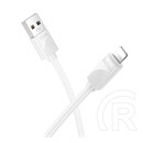 Hoco Apple IPAD mini  x114 adatkábel (usb - lightning, 2.4a, gyorstöltő, 100cm) fehér