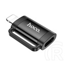 Hoco Apple iPhone 11 ua31b adapter (type-c aljzat - lightning, adatátvitel és töltés, otg) fekete