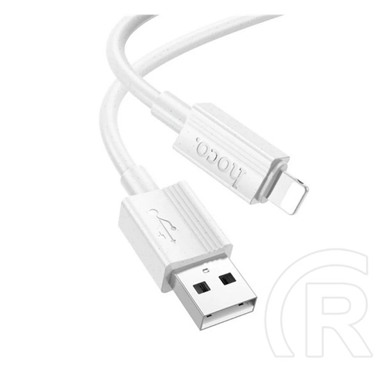 Hoco Apple iPhone 11 x107 adatkábel (usb - lightning, 2.4a, 100cm) fehér