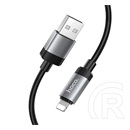 Hoco Apple iPhone 5C  x114 adatkábel (usb - lightning, 2.4a, gyorstöltő, 100cm) fekete