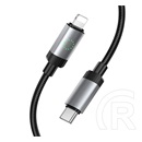 Hoco Apple iPhone 6 4.7  x117 adatkábel (usb - lightning, 27w, gyorstöltő, 100cm, led jelzés, cipőfűző) fekete