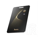 Hoco E92 bluetooth nyomkövető (kártya, táskába, autóba, valós idejű nyomkövetés, ios kompatibilis, fekete)