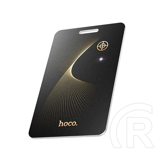 Hoco E92 bluetooth nyomkövető (kártya, táskába, autóba, valós idejű nyomkövetés, ios kompatibilis, fekete)