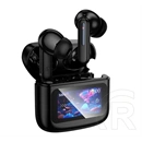 Hoco EQ14 bluetooth fülhallgató sztereo (v5.4, tws, mikrofon, zajszűrő, érintőképernyő, töltőtok, fekete)