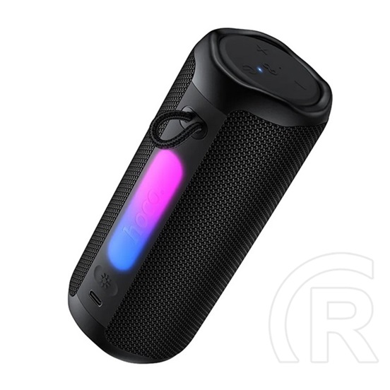 Hoco HC50 bluetooth hordozható hangszóró (v6.0, 8w, LED fény, mágneses, fekete)